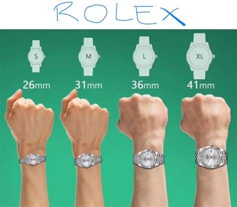 how to tell rolex case size|rolex bracelet size chart.